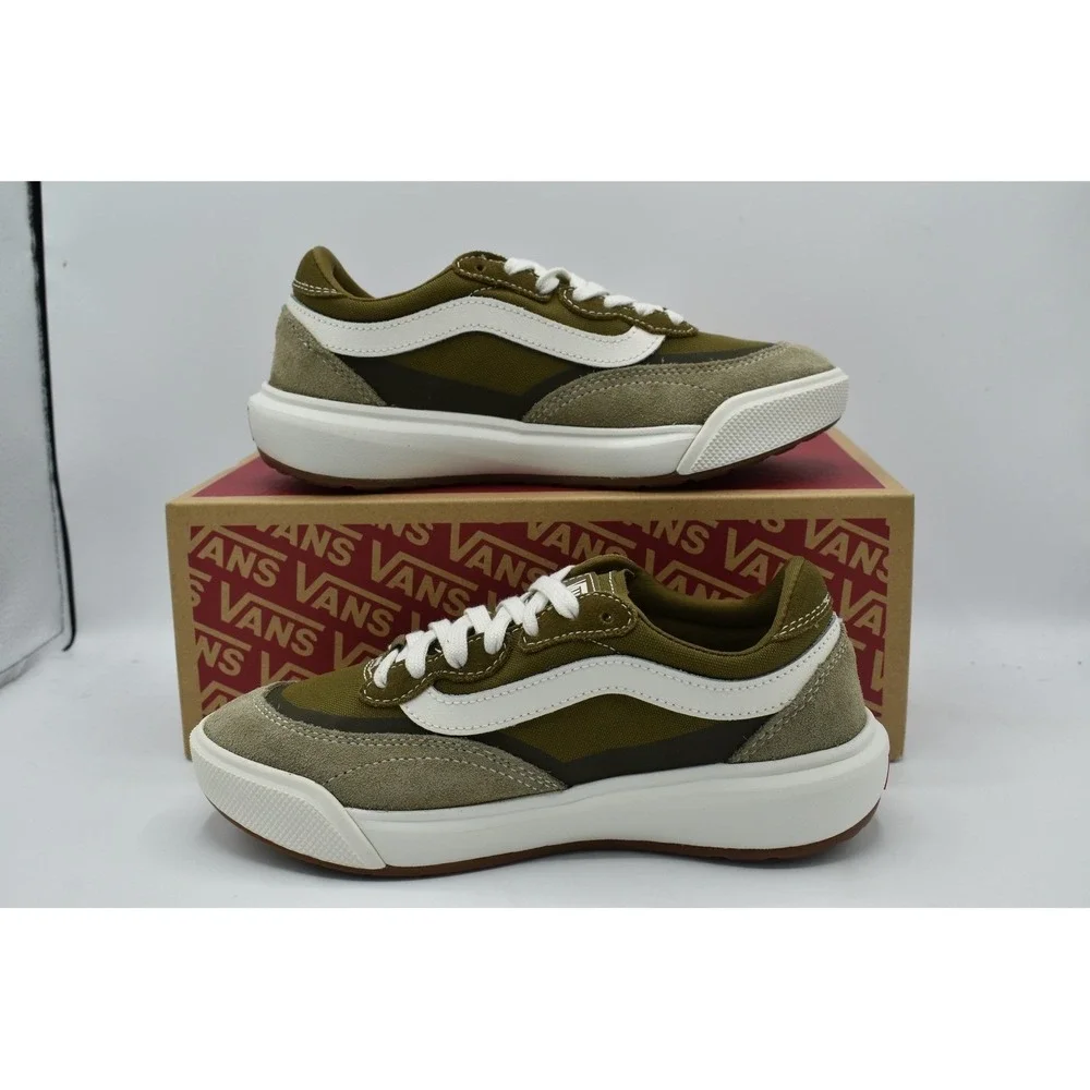 Vans Womens Size 8.5 MTE Ultrarange 2.0 SE Brown Olive Lace Up Sneakers Shoes